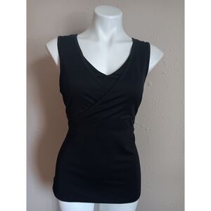 Tek Gear Black V-Neck Tank Top